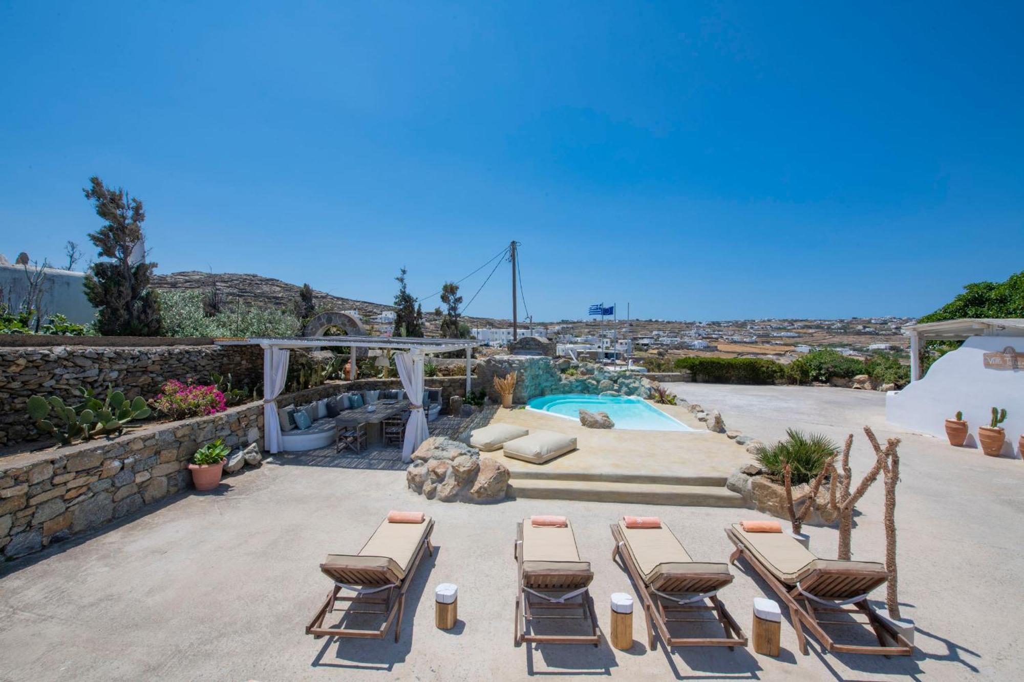 Tatiana Villa & Apartments Klouvas Luaran gambar